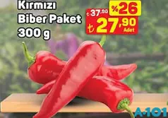 KIRMIZI BİBER PAKET 300 G fiyat ve kampanya bilgisi